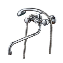 Load image into Gallery viewer, Accoona Shower Faucets Classic Bathtub Faucet Chrome Plated Single Holder Long Nose Brass Bathroom Faucet Bath Mixer Tap A7176
